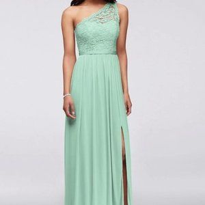 Mint Lace Bridesmaid dress